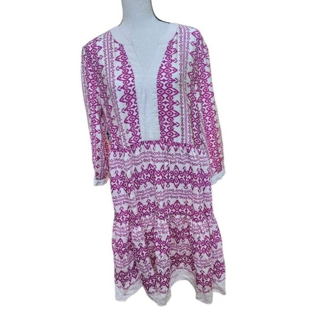Figueroa & Flower Baby Doll Dress Size Medium Flowy Boho Flowy